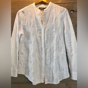 LAUREN RALPH LAUREN "Denim" TOWN & COUNTRY LAYERING SHIRT COTTAGE CORE